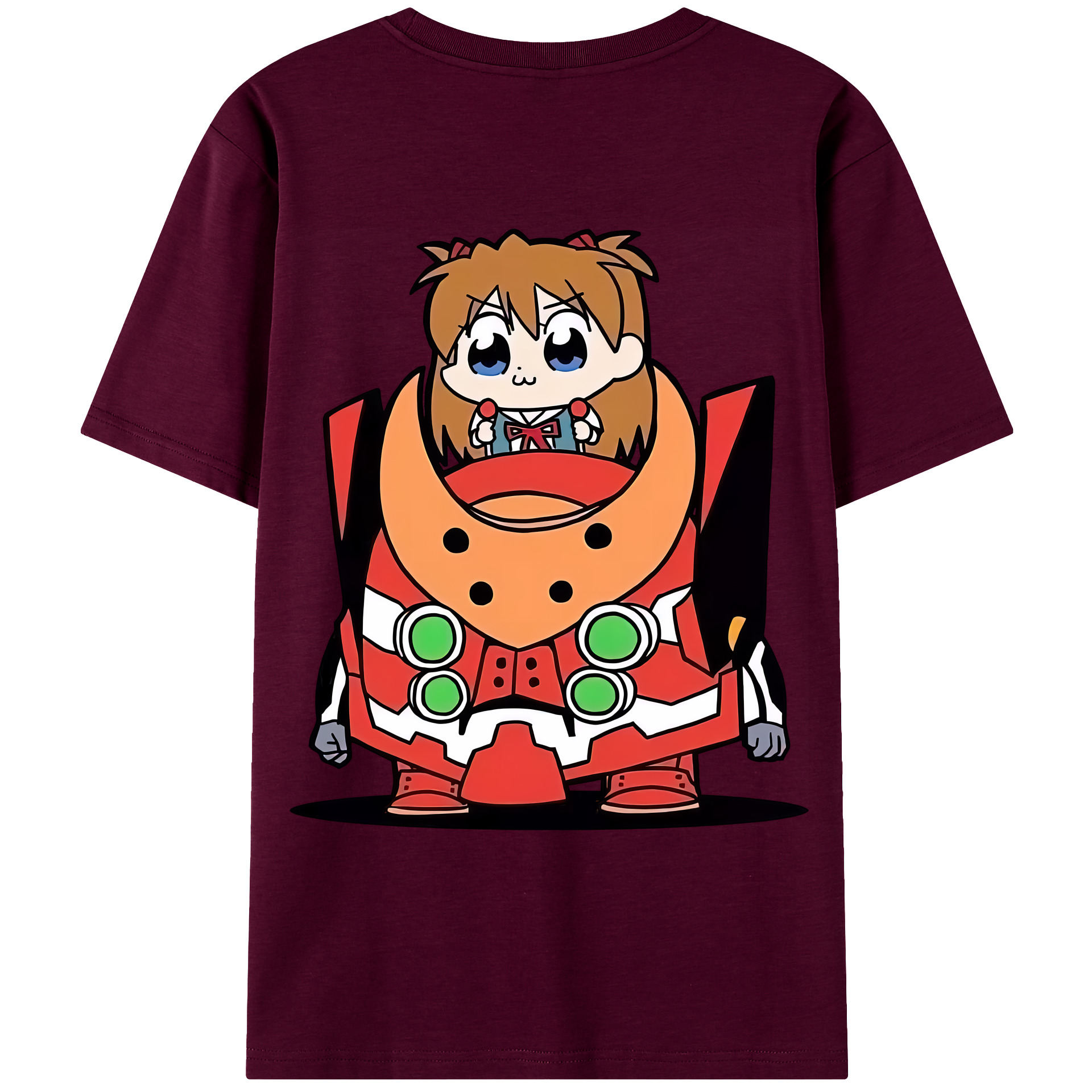 （画像用） EVA 新世紀エヴァンゲリオン レディース半袖Tシャツ(バックプリント)